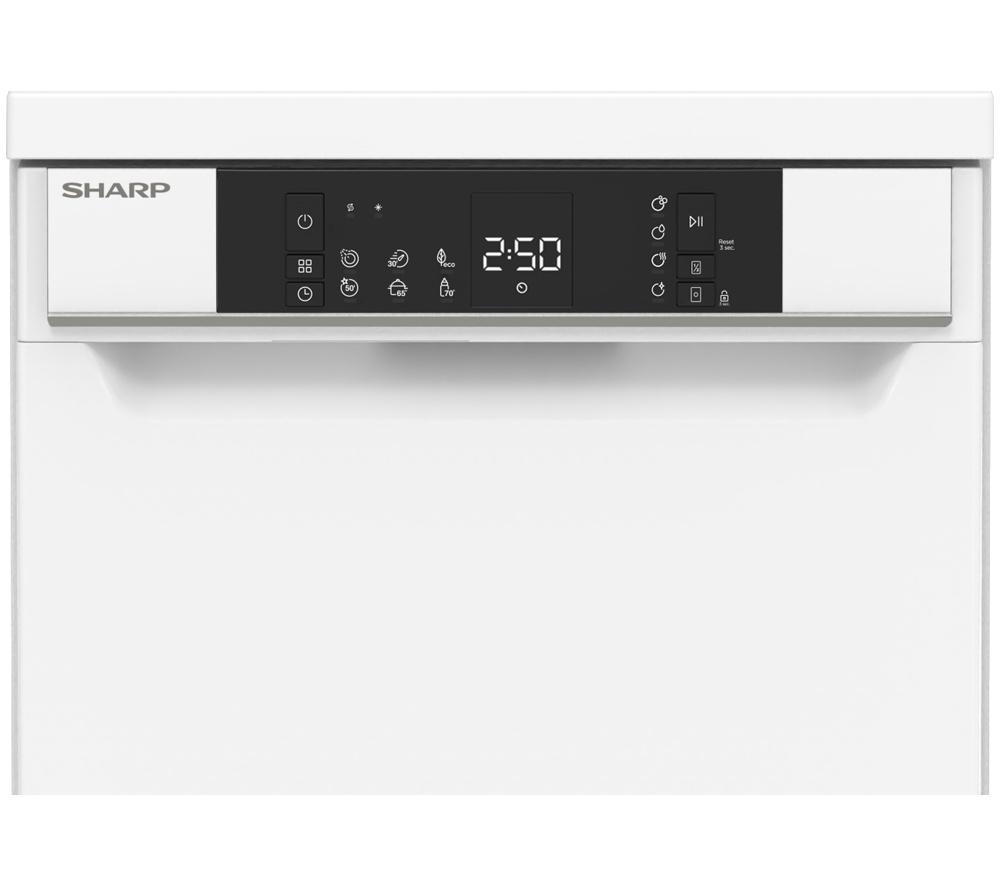 Lavavajillas compacto SHARP QW-NS1EF49E0W-EN - Blanco