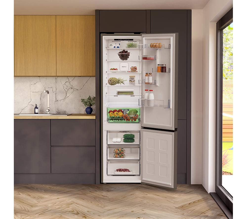 Frigorífico Combi BEKO Pro HarvestFresh AeroFlow CNA5603VG 70/30 - Grafito