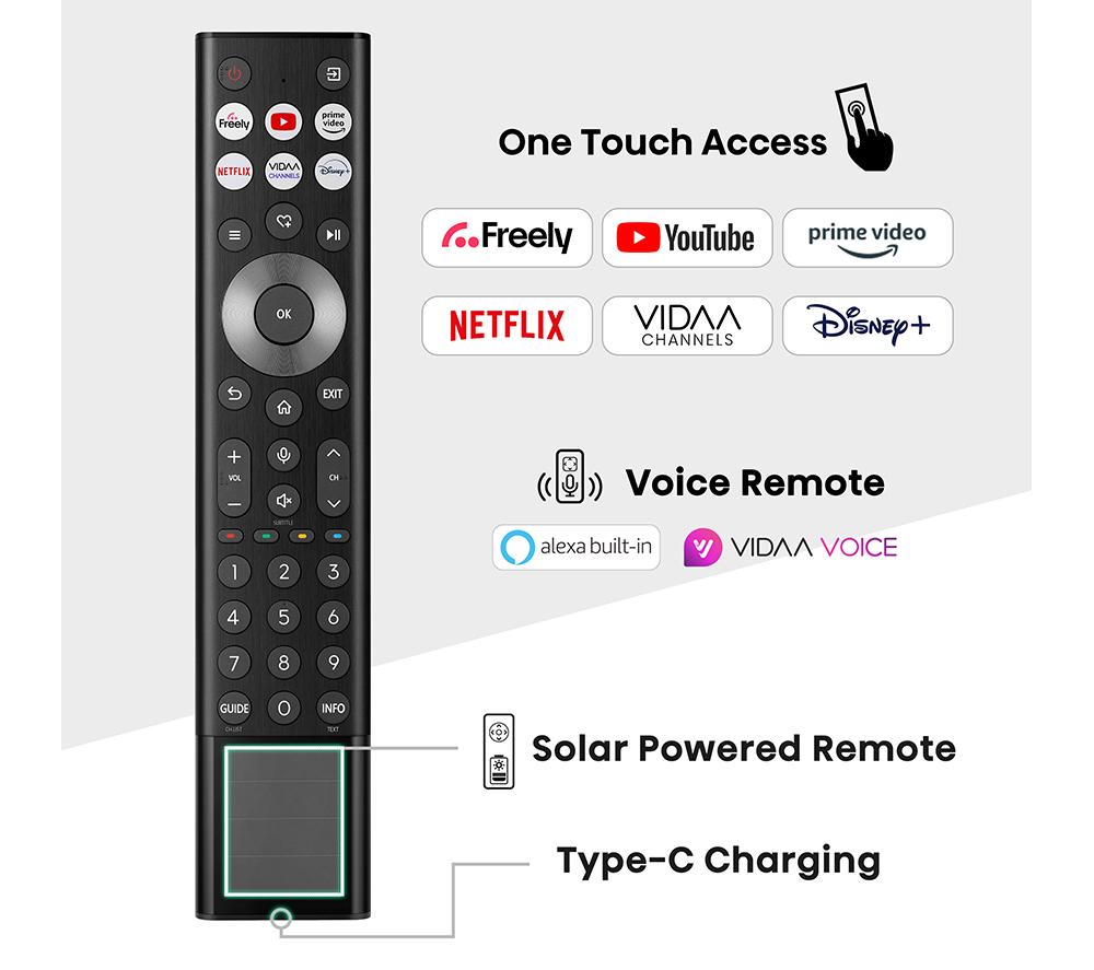 HISENSE Canvas S7NQ 65" QLED 4K Smart TV with Freely & Art Mode - 65S7NQTUK