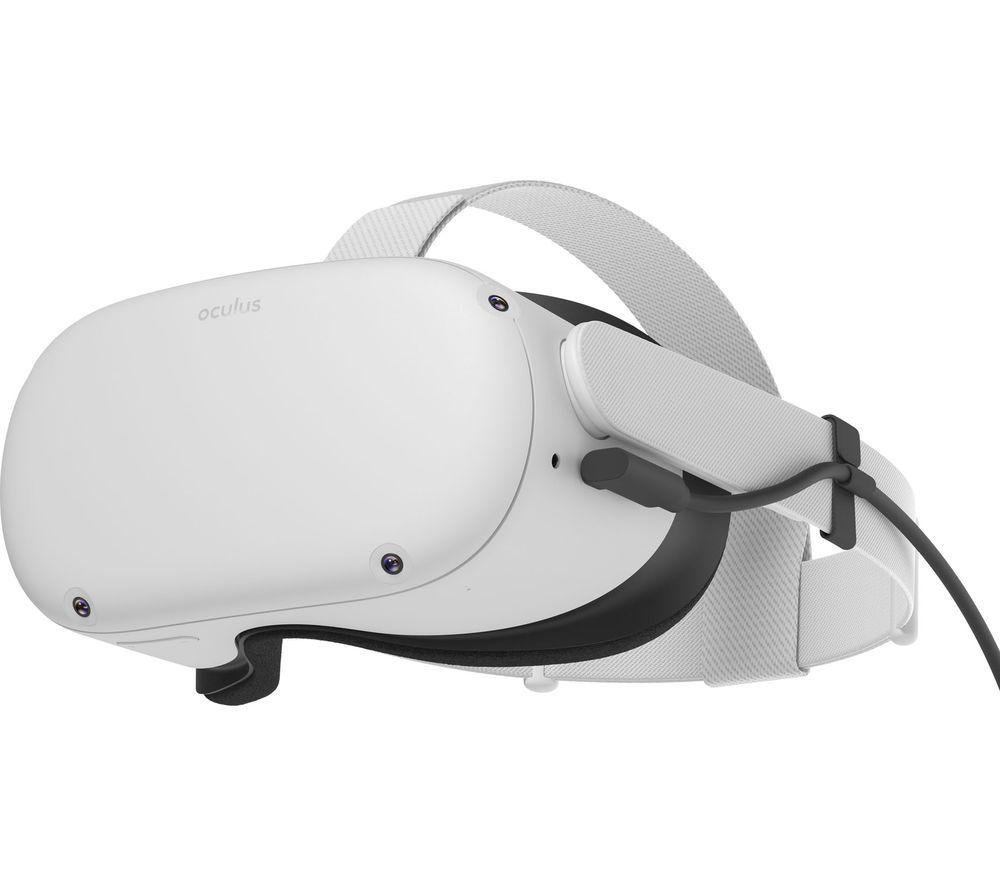 META Quest 3 Virtual Reality Headset & Quest Link Cable USB Type-C Bundle