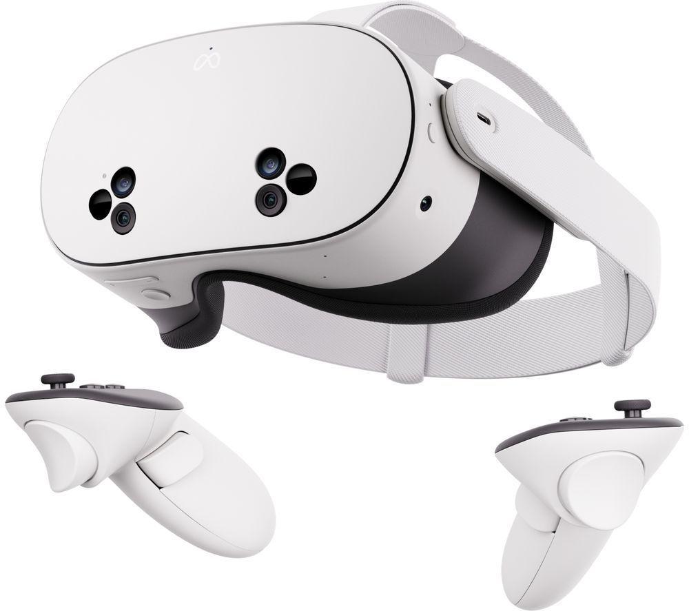 META Quest 3S Virtual Reality Headset 128 GB & Quest Link Cable USB Type-C Bundle