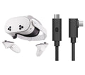 META Quest 3S Mixed Reality Headset 256 GB & Quest Link Cable USB Type-C Bundle