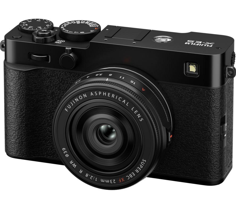 FUJIFILM X-E5 Mirrorless Camera with FUJINON XF 23 mm f/2.8 R WR Lens - Black