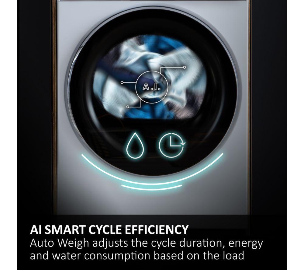 HAIER X Series 9 HW100-B14387BUUK WiFi-enabled 10 kg 1400 Spin Washing Machine - Black