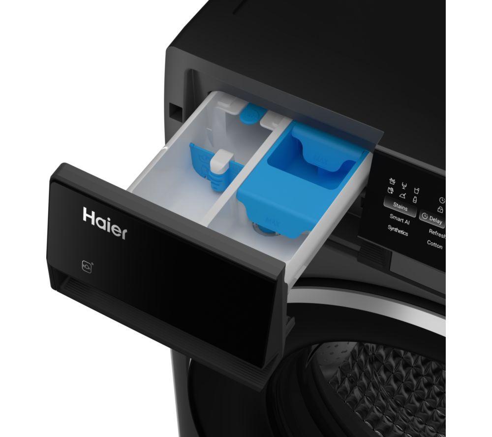 HAIER X Series 9 HW100-B14387BUUK WiFi-enabled 10 kg 1400 Spin Washing Machine - Black