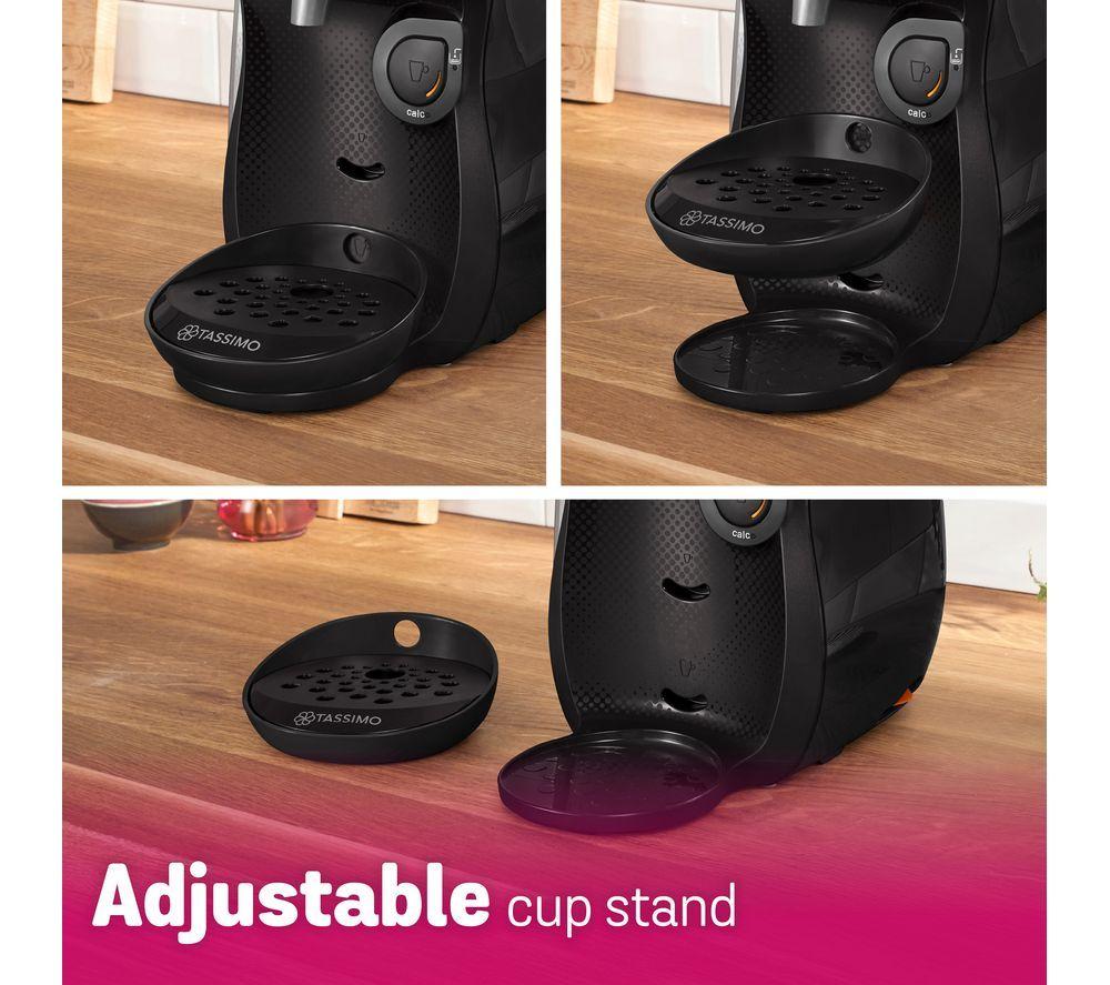 TASSIMO by Bosch Happy Friendly Kaffeemaschine TAS102EGB - Schwarz