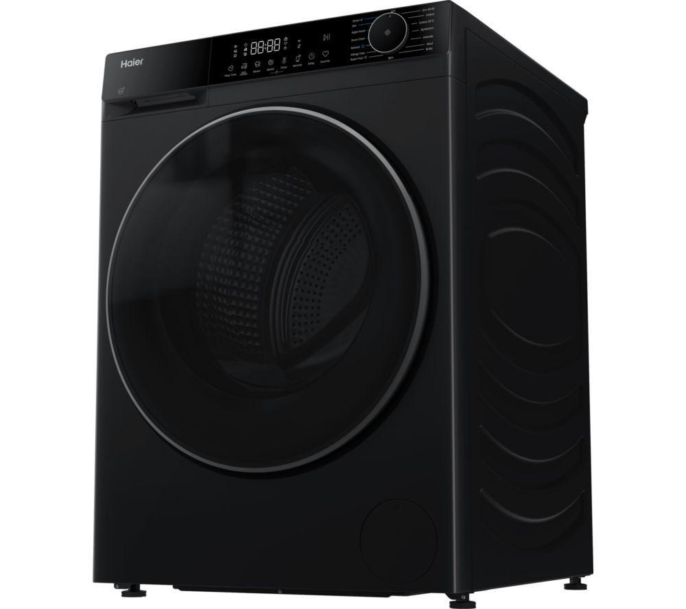 Lavadora Haier X Series 5 HW100-B14357BUUK de 10 kg y 1400 rpm con WiFi - Negra