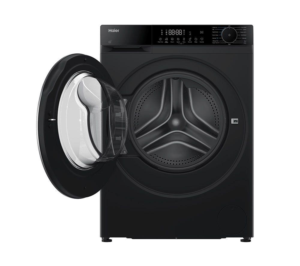 Lavadora Haier X Series 5 HW100-B14357BUUK de 10 kg y 1400 rpm con WiFi - Negra