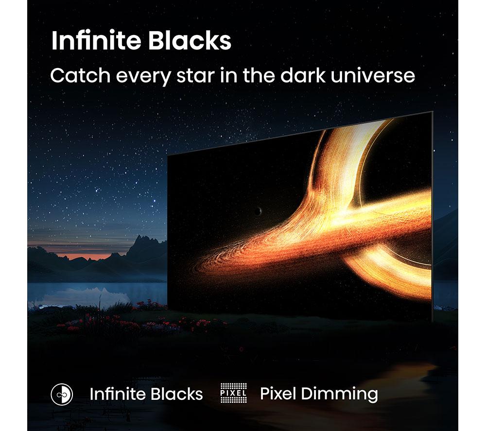 HISENSE A85Q Smart TV OLED 4K de 65" con IA y Freely - 65A85QTUK
