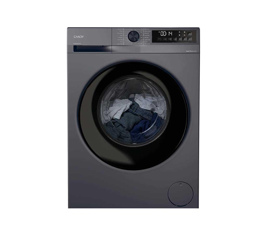 CANDY Quick Pro GD 410B8G-80 10 kg 1400 Spin Washing Machine - Graphite