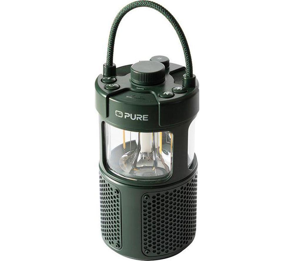 Altavoz Bluetooth portátil PURE Woodland Glow - Verde