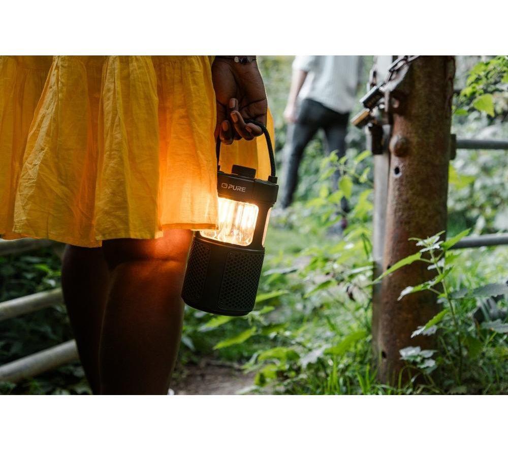 Altavoz Bluetooth portátil PURE Woodland Glow - Verde