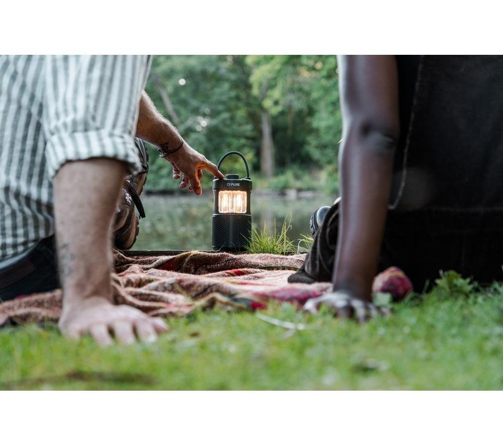 Altavoz Bluetooth portátil PURE Woodland Glow - Verde