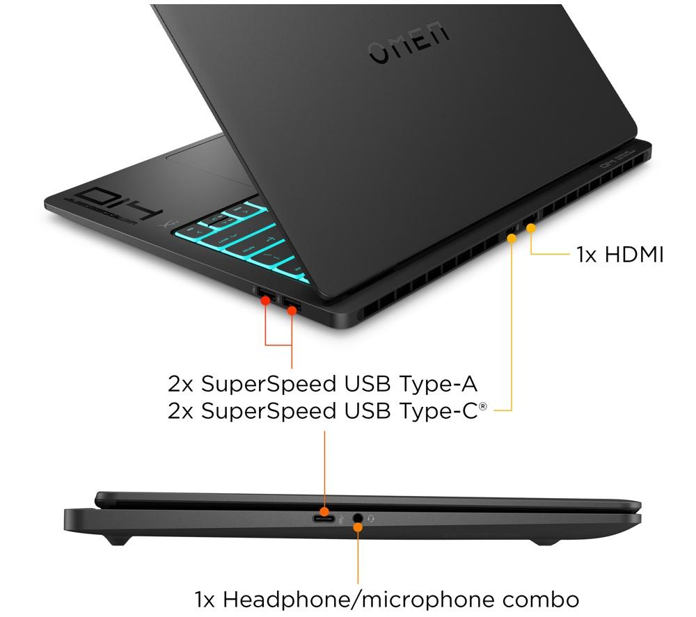 HP OMEN Transcend 14-fb1509na 14" Gaming Laptop - Intel® Core™ Ultra 9, RTX 5070, 1 TB SSD