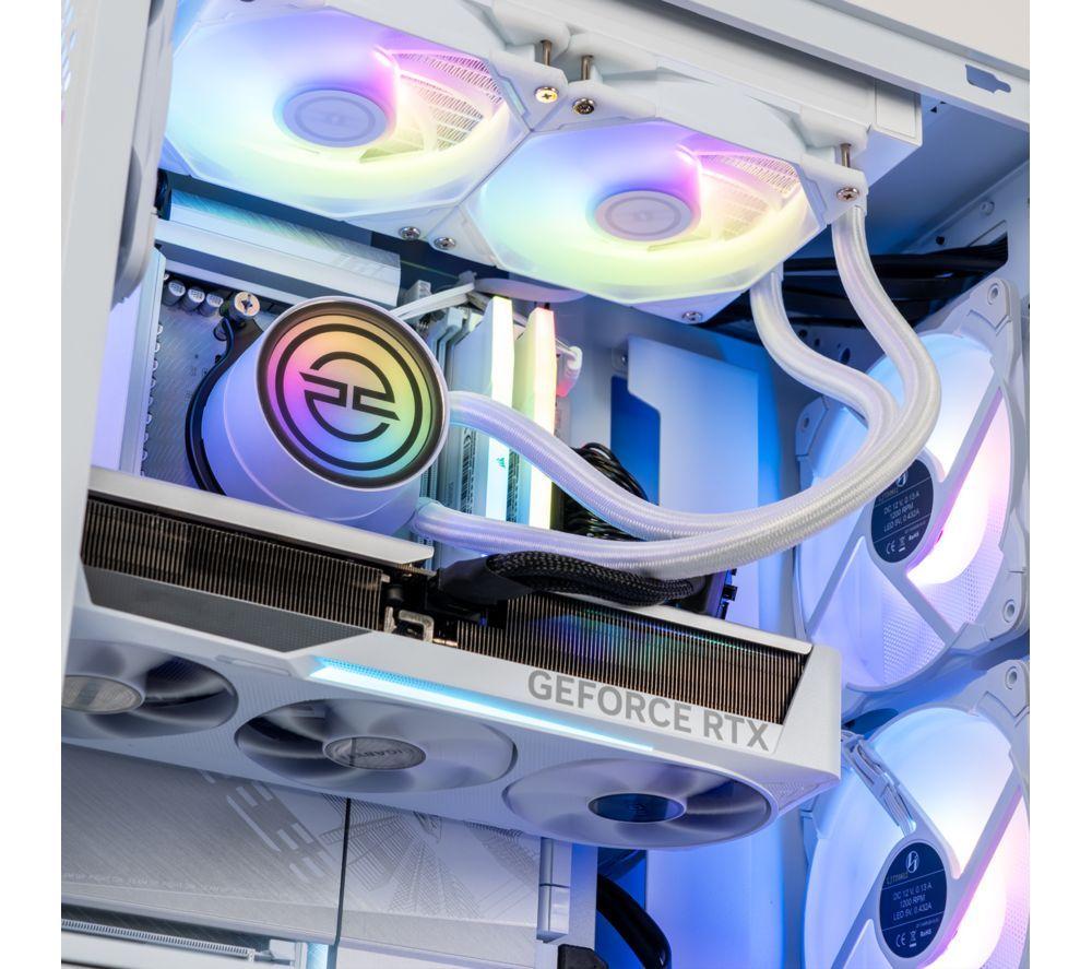 PCSPECIALIST Lumin 75 Gaming PC - AMD Ryzen 7, RTX 5070, 1 TB SSD