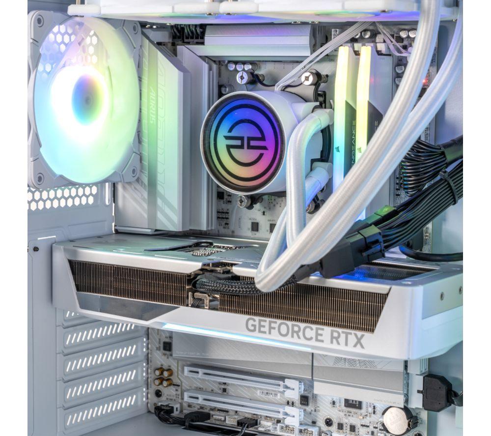 PCSPECIALIST Lumin 75 Gaming PC - AMD Ryzen 7, RTX 5070, 1 TB SSD