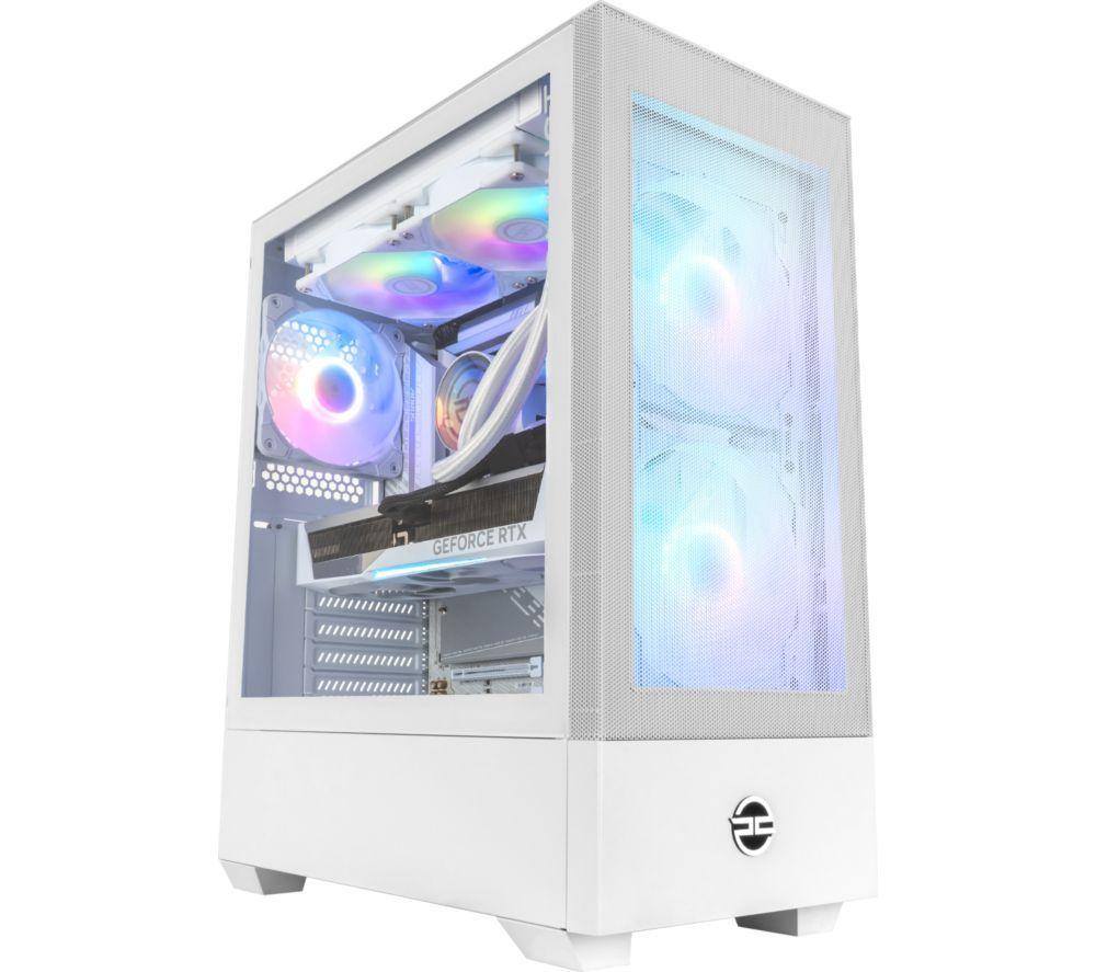 PCSPECIALIST Lumin 75 Gaming PC - AMD Ryzen 7, RTX 5070, 1 TB SSD
