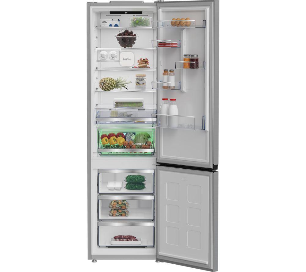 BEKO Pro HarvestFresh CNA6603VPX 60/40 Fridge Freezer - Brushed Steel