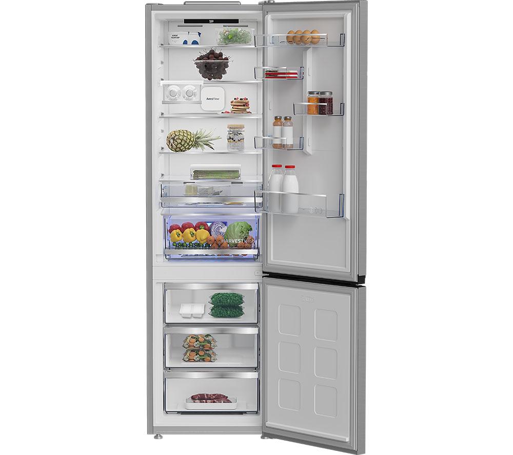 BEKO Pro HarvestFresh CNA6603VPX 60/40 Fridge Freezer - Brushed Steel
