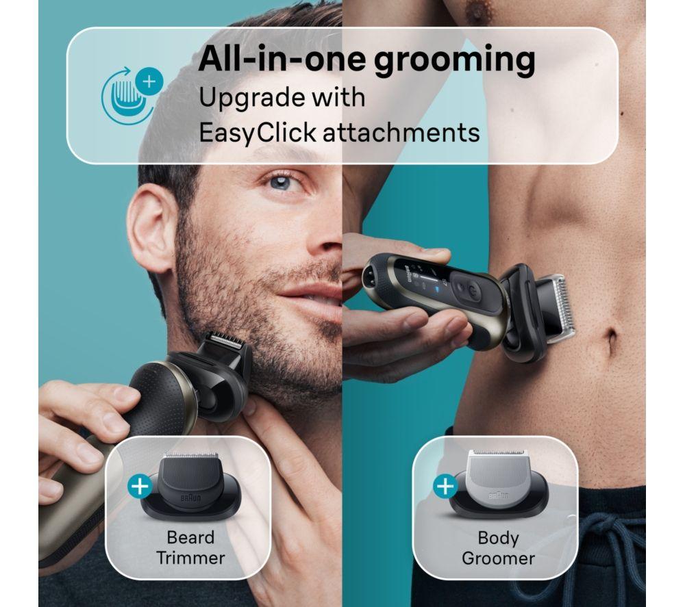 BRAUN Series 7 72-C7650CC Wet & Dry Foil Shaver & 4-in-1 SmartCare Centre - Gold