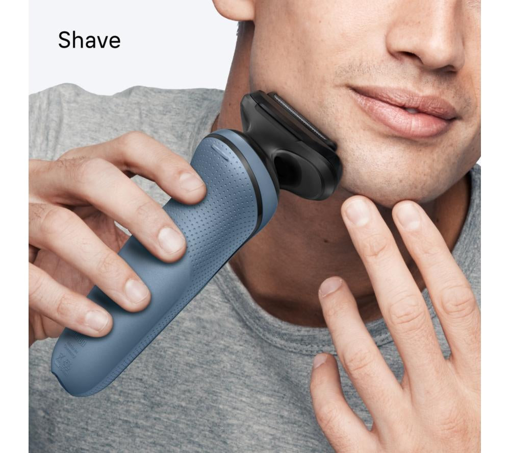 BRAUN Series 5 52-A1000S Electric Shaver - Azure