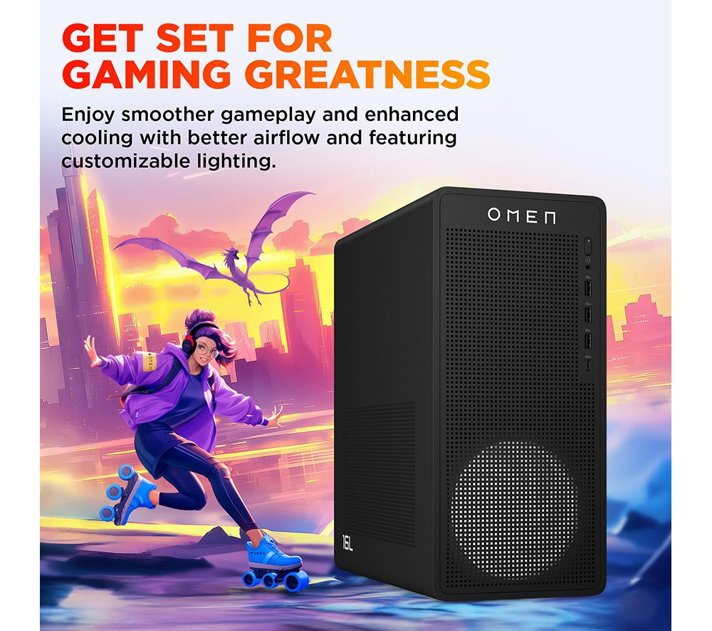 HP OMEN 16L Gaming-PC - Intel® Core™ i7, RTX 5060, 1 TB SSD