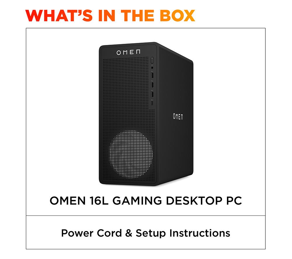HP OMEN 16L Gaming-PC - Intel® Core™ i7, RTX 5060, 1 TB SSD
