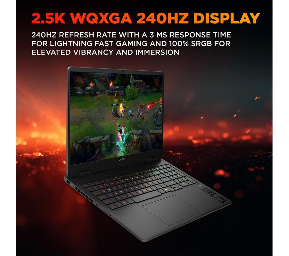 HP OMEN 16-an0502na 16" Gaming Laptop - Intel® Core™ Ultra 7, RTX 5060, 1 TB SSD