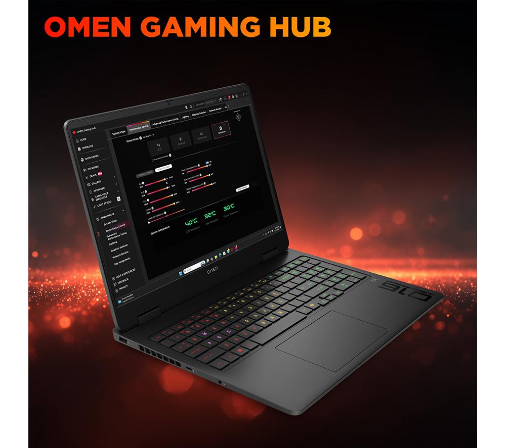 HP OMEN 16-an0502na 16" Gaming Laptop - Intel® Core™ Ultra 7, RTX 5060, 1 TB SSD