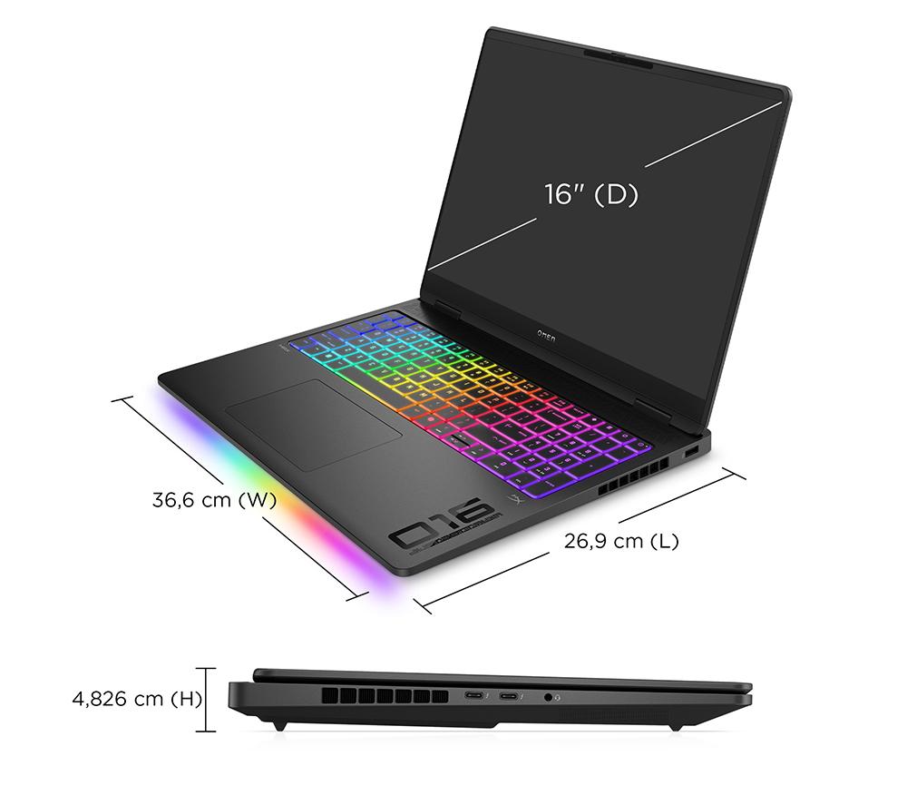 HP OMEN MAX 16-ah0502na 16" Gaming Laptop - Intel® Core™ Ultra 9, RTX 5070 Ti, 1 TB SSD