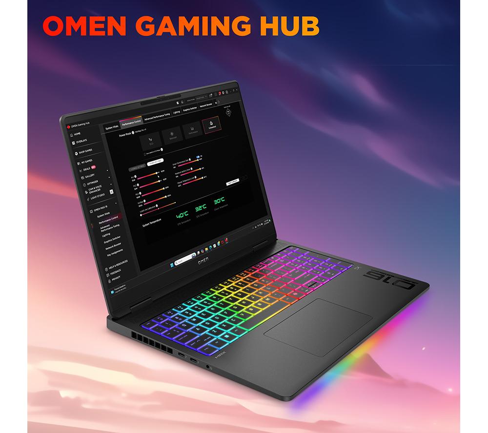 HP OMEN MAX 16-ah0502na 16" Gaming Laptop - Intel® Core™ Ultra 9, RTX 5070 Ti, 1 TB SSD