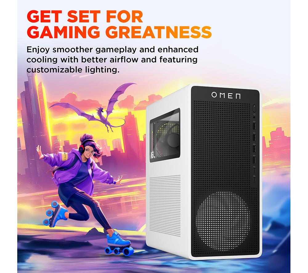 HP OMEN 16L Gaming PC - Intel® Core™ Ultra 7, RTX 5060 Ti, 1 TB SSD