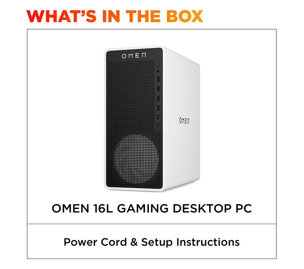 HP OMEN 16L Gaming PC - Intel® Core™ Ultra 7, RTX 5060 Ti, 1 TB SSD