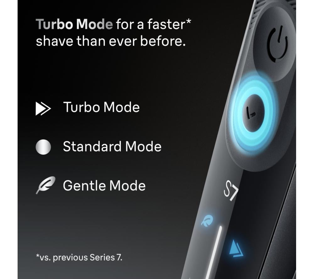 BRAUN Series 7 72-G7200CC Wet & Dry Foil Shaver & 4-in-1 SmartCare Centre - Grey