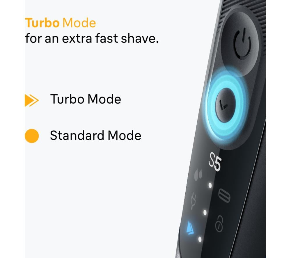 BRAUN Series 5 52-B1650s Electric Shaver - Blue