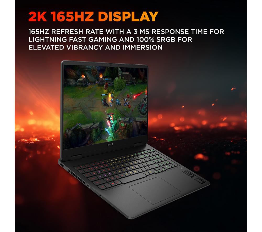 HP OMEN Slim 16-an0500na 16" Gaming Laptop - Intel® Core™ Ultra 5, RTX 5050, 1 TB SSD