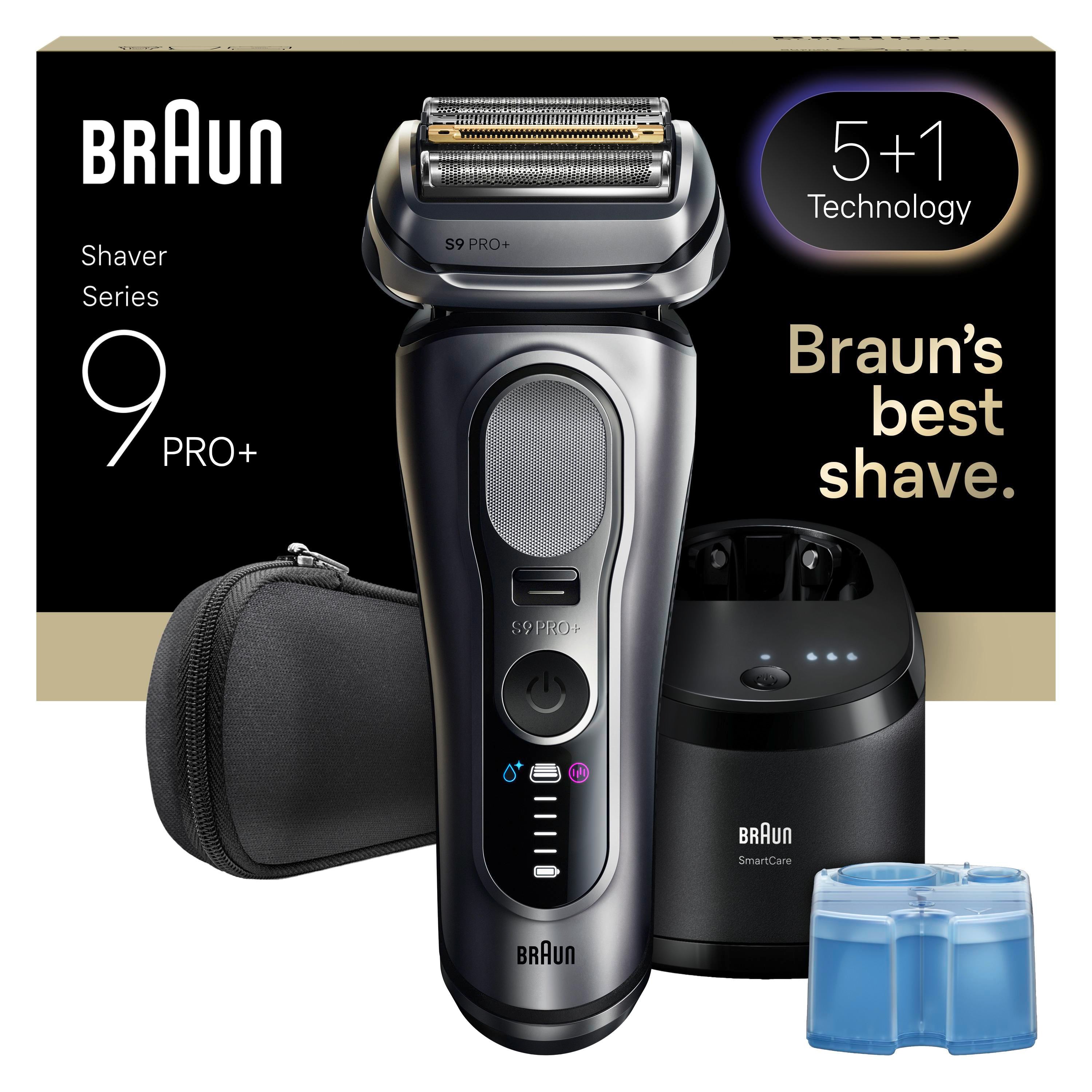 BRAUN Series 9 Pro+ 9667cc Wet & Dry Electric Shaver - Silver