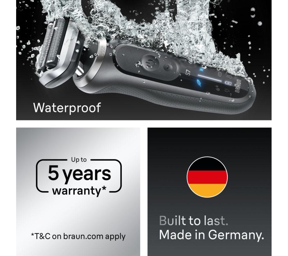 BRAUN Series 7 72-G1200S Wet & Dry Foil Shaver - Grey