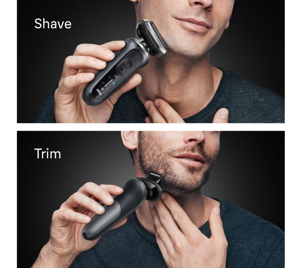 BRAUN Series 7 72-G1200S Wet & Dry Foil Shaver - Grey
