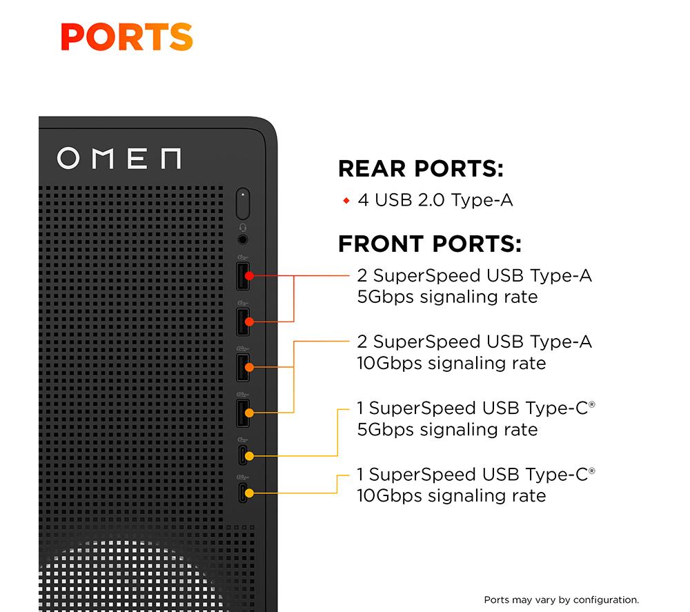 HP OMEN 16L Gaming-PC – AMD Ryzen 5, RTX 3050, 1 TB SSD