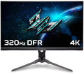 ACER Predator XB323QKV4 4K Ultra HD 31.5" IPS Dual-Mode Gaming Monitor - Black