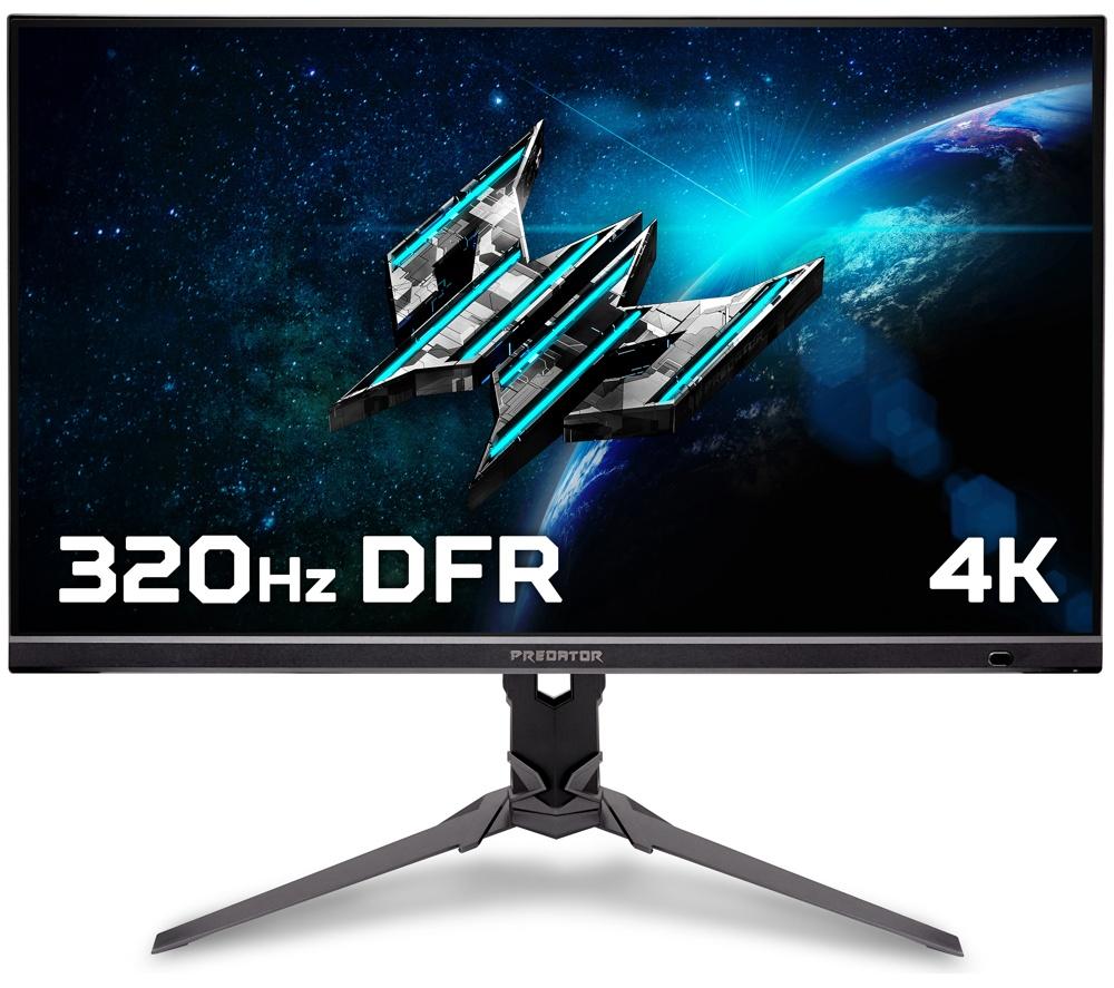 ACER Predator XB323QKV4 4K Ultra HD 31.5" IPS Dual-Mode Gaming Monitor - Black