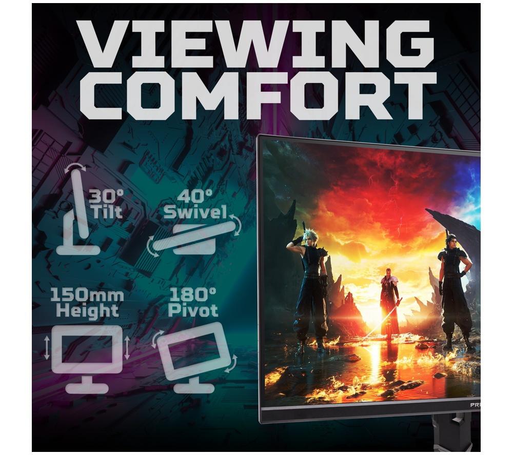 ACER Predator XB323QKV4 4K Ultra HD 31.5" IPS Dual-Mode Gaming-Monitor - Schwarz