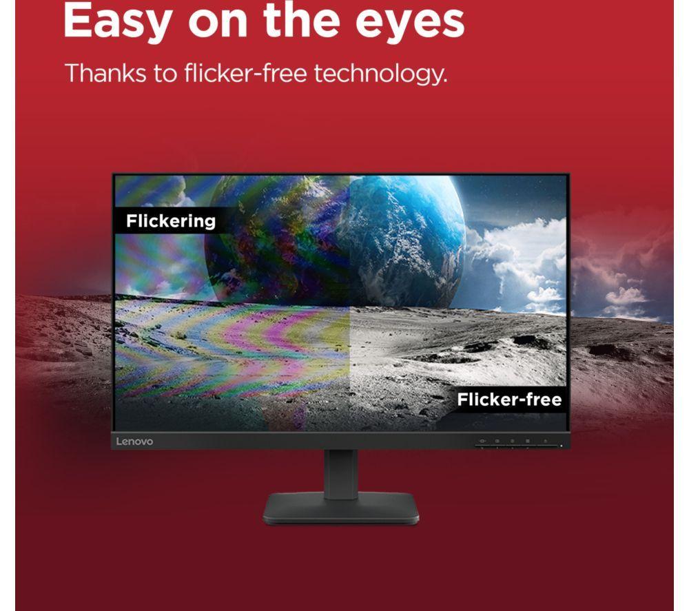 LENOVO L24-4e Full HD 23.8" IPS Monitor - Raven Black