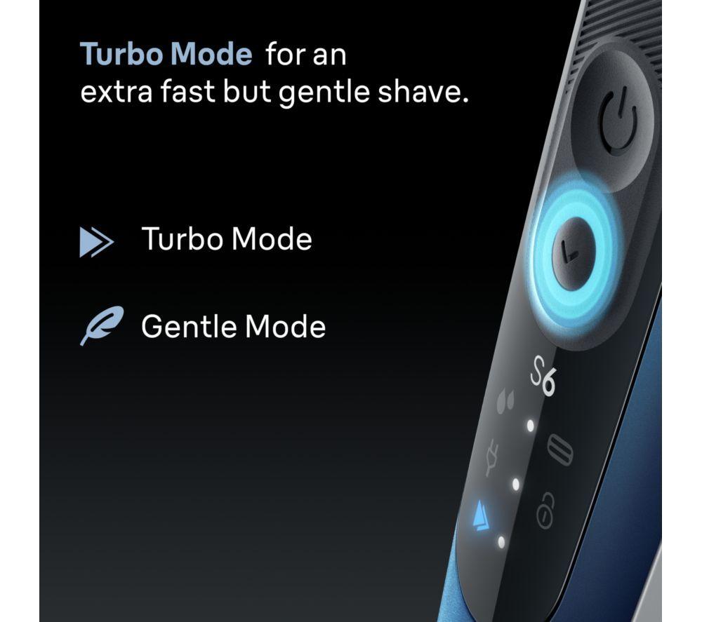 BRAUN Series 6 62-B1200s Electric Wet & Dry Foil Shaver - Blue