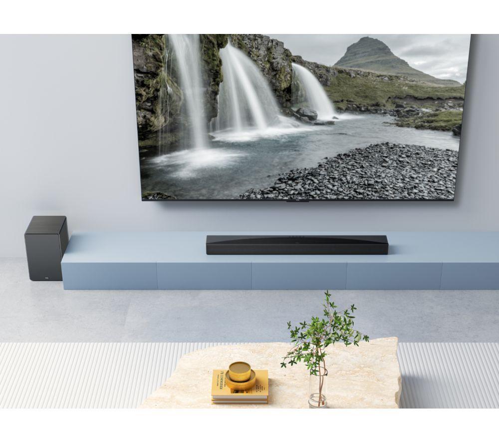 Barra de sonido inalámbrica TCL Q65H 5.1 con Dolby Atmos y DTS:X