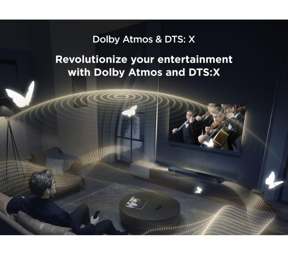Barra de sonido inalámbrica TCL Q65H 5.1 con Dolby Atmos y DTS:X