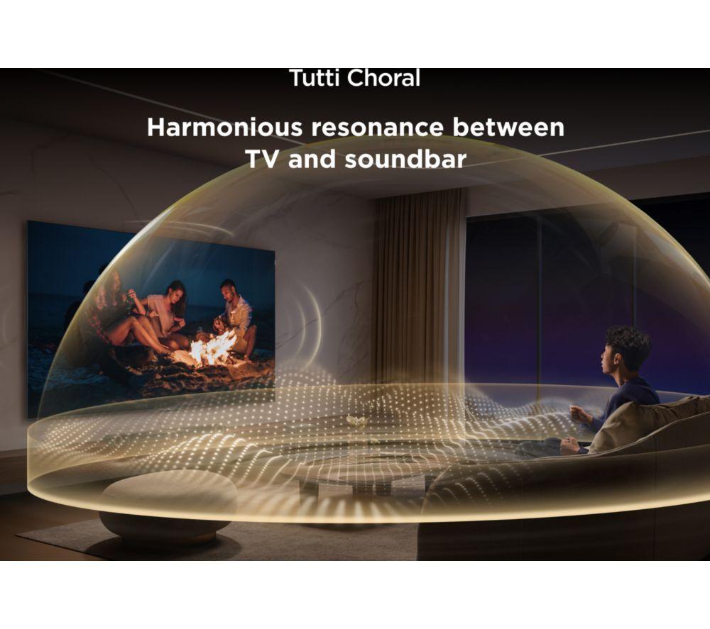 Barra de sonido inalámbrica TCL Q65H 5.1 con Dolby Atmos y DTS:X