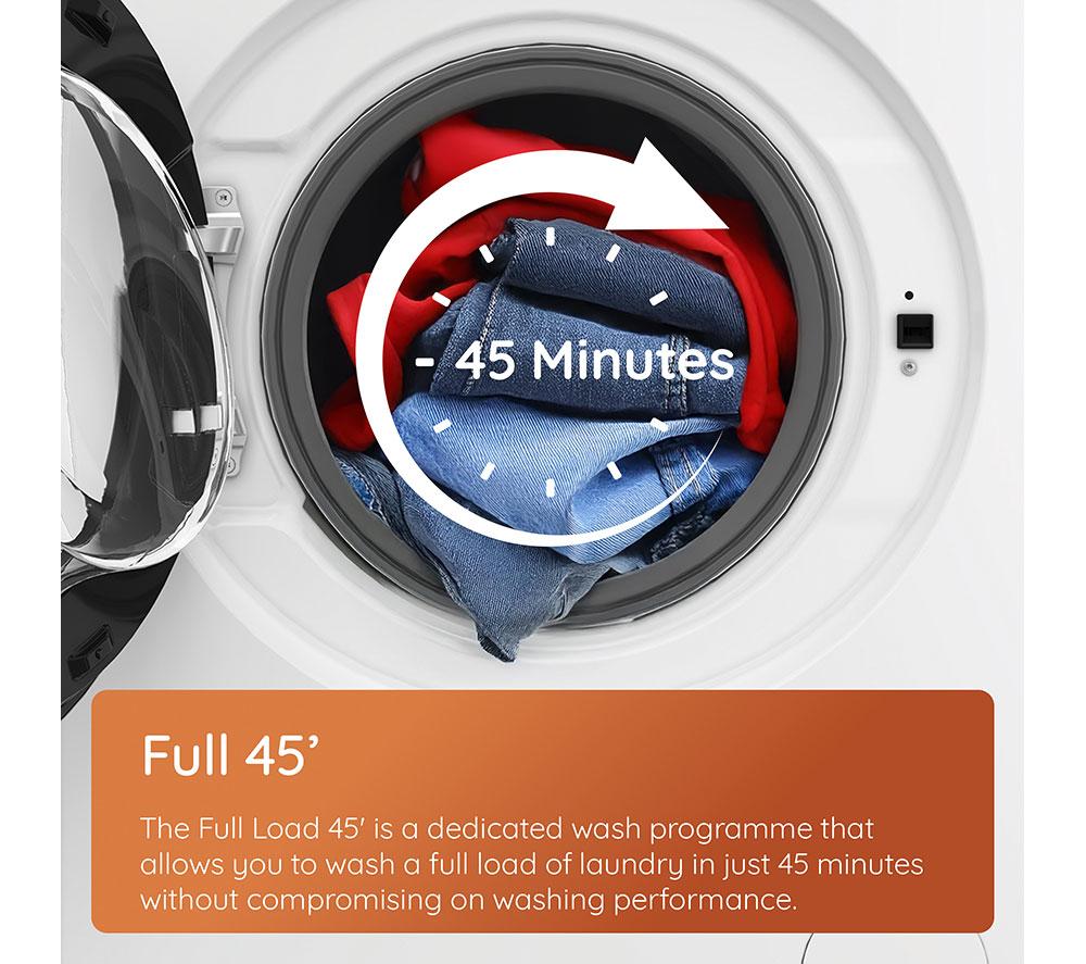 Lavadora HOTPOINT FabricCare HBCA 103 CARE UK de 10 kg y 1400 rpm - Blanca
