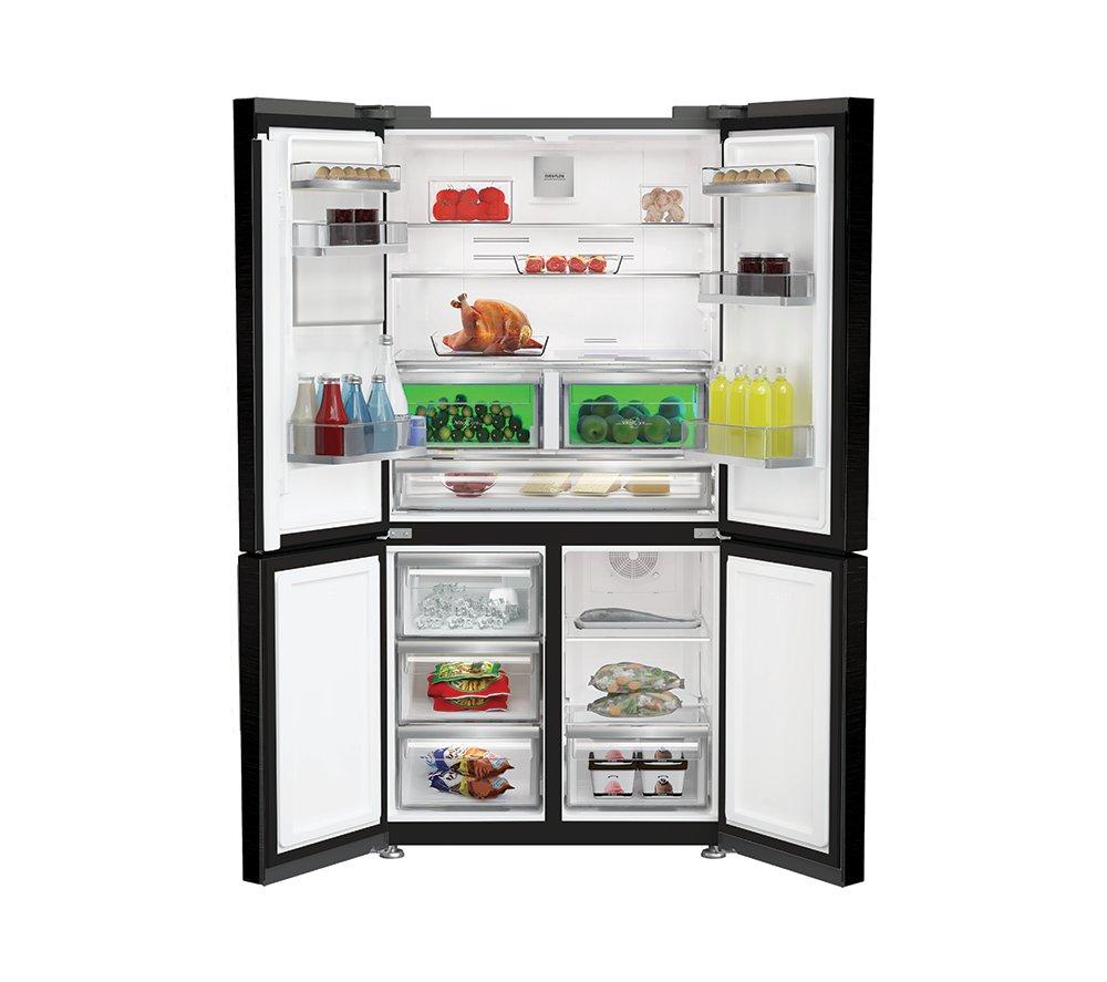 Frigorífico combi HOTPOINT Total No Frost VitalCare HPGF 6564 XK4UK - Inox oscuro